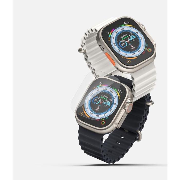 Ringke - [4-Pack] Ringke Apple Watch Ultra (49mm) Härdat Glas Skärmskydd - Clear