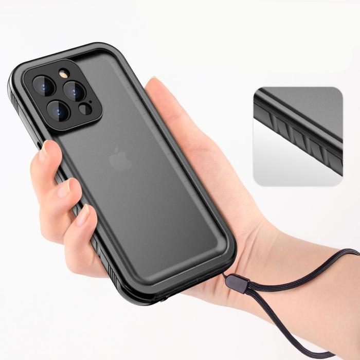 Tech-Protect - Tech-Protect iPhone 14 Skal Shellbox IP68 - Svart