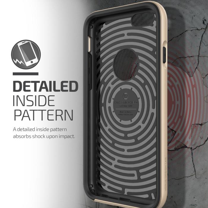 VERUS - Verus High Pro Shield Skal till Apple iPhone 6 / 6S - Guld