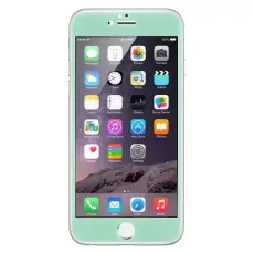 OEM - Curved Edge Colored Härdat Glas Skärmskydd till Apple iPhone 6 Plus - Turkos