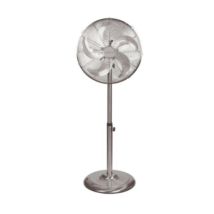 North - NORTH Fläkt Golvfläkt 40cm Premium Satin Chrome