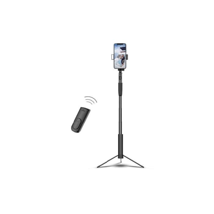 UTGATT - NORTH Fotostativ för mobil 30-110cm Belysning och Fjärrkontroll