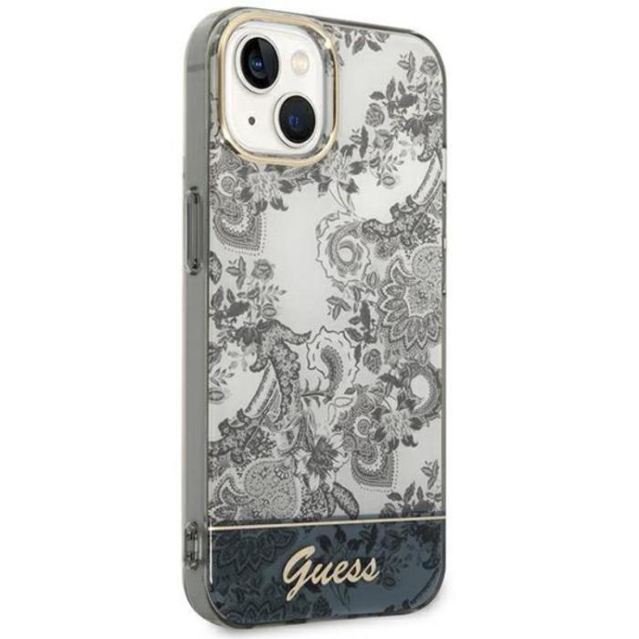 Guess - GUESS iPhone 14 Plus Skal Porcelain Collection - Grå