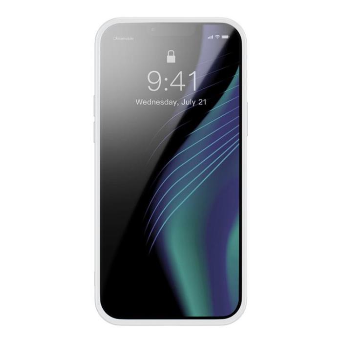 BASEUS - Baseus Crystal Skal iPhone 13 Pro Max - Grå