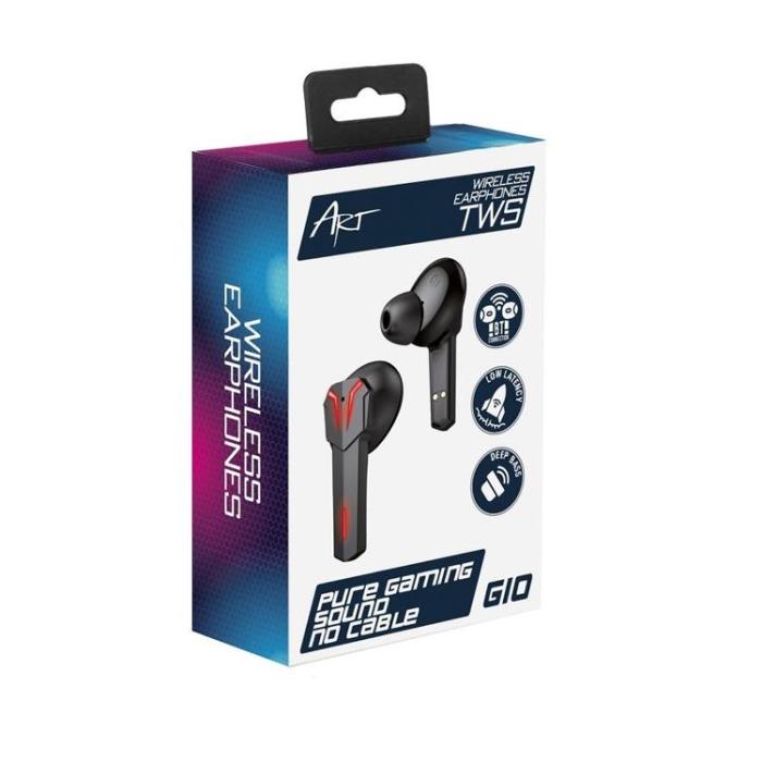 Art - Art TWS Bluetooth In-Ear Hörlurar Stereo Gaming - Svart