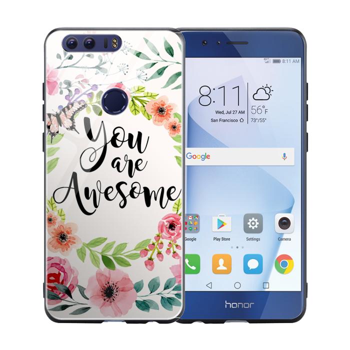UTGATT5 - Designer Skal till Huawei Honor 8 - Pat1038
