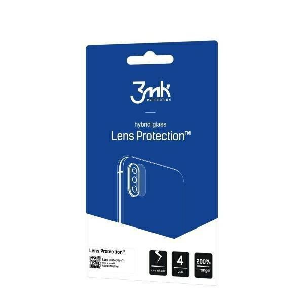 [4-Pack] 3MK Galaxy S24 FE Kameralinsskydd Hybrid Glas