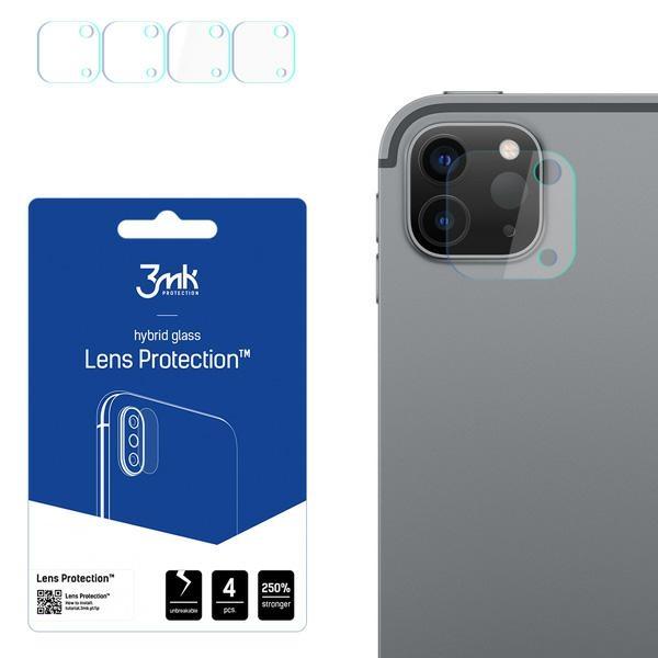 [4-Pack] 3MK iPad Pro 11 3rd Gen. (2021) Kameralinsskydd Hybrid Glas