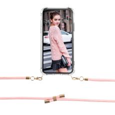 Boom of Sweden - BOOM iPhone 14 Pro Max skal med mobilhalsband - Rope Pink