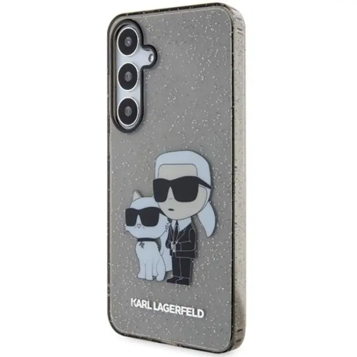 KARL LAGERFELD - Karl Lagerfeld Galaxy S24 Mobilskal Glitter Karl & Choupette