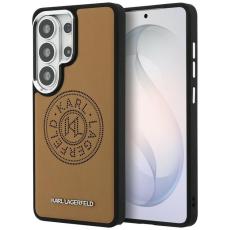 KARL LAGERFELD - Karl Lagerfeld Mobilskal F&ouml;r Galaxy S26 Ultra MagSafe Perforated KL - Brun