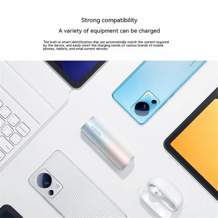 Xiaomi - XIAOMI Powerbank 5000mAh P07ZM - Blå