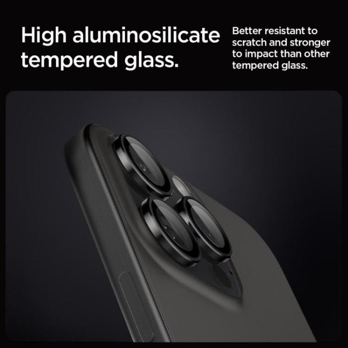 Spigen - Spigen [2-PACK] iPhone 14 Pro/14 Pro Max Kameralinsskydd i Härdat Glas