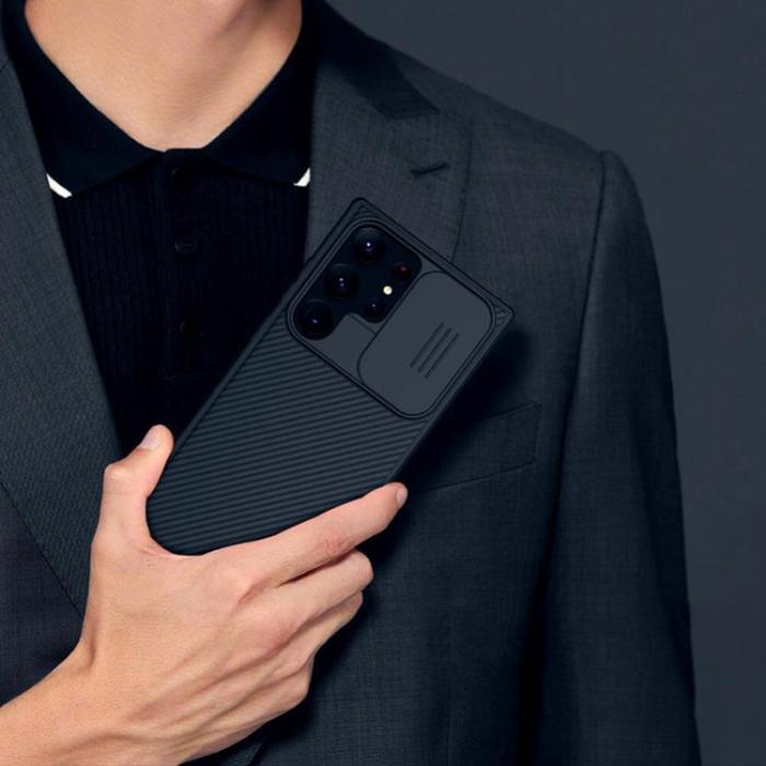 Nillkin - Nillkin Galaxy S23 Ultra Skal Camshield Pro - Svart