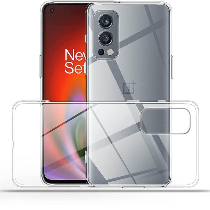 A-One Brand - Slim Flexicase Skal till Oneplus Nord 2 5g - Clear