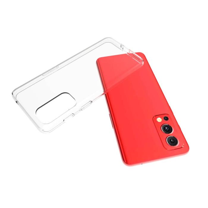 A-One Brand - Slim Flexicase Skal till Oneplus Nord 2 5g - Clear