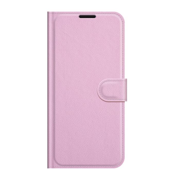 A-One Brand - Litchi Plånboksfodral Galaxy A22 4G - Rosa