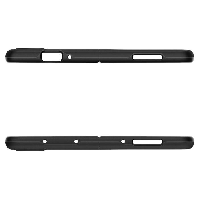 UTGATT5 - Spigen Mobilskal Thin Fit Galaxy Z Fold 3 - Svart
