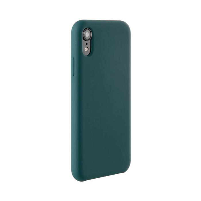 Vivanco - Vivanco Silkon Skal iPhone XR - Midnatt Grön