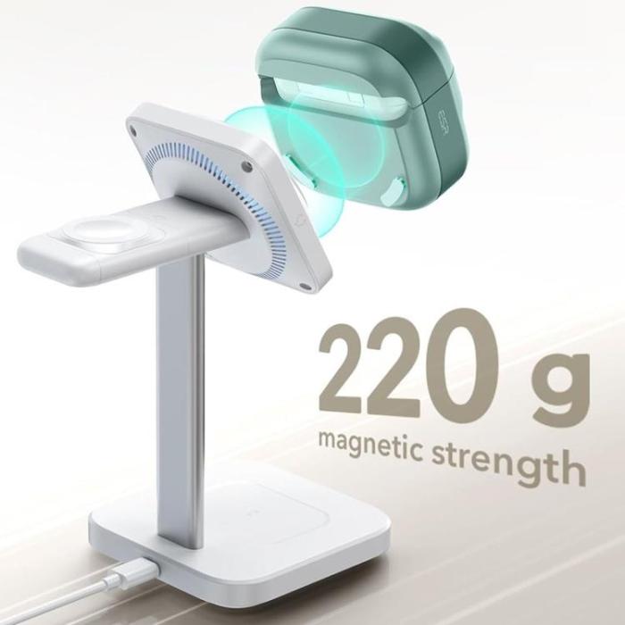 ESR - ESR Airpods 4 Skal Magsafe Halolock - Grön