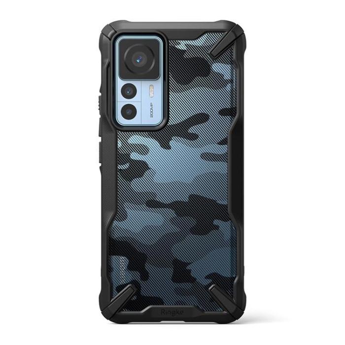 UTGATT1 - Ringke Xiaomi 12T/12T Pro Skal Fusion X - Camo Svart