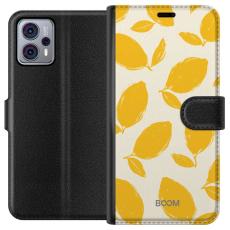 iSecrets - Pl&aring;nboksfodral till Motorola Moto G23 med Lemon Breeze