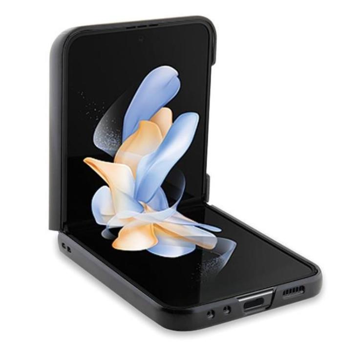 KARL LAGERFELD - Karl Lagerfeld Galaxy Z Flip 5 Mobilskal Saffiano Monogram Choupette Pin