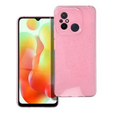 OEM - Xiaomi Redmi 12C Mobilskal Clear 2mm Blink - Rosa