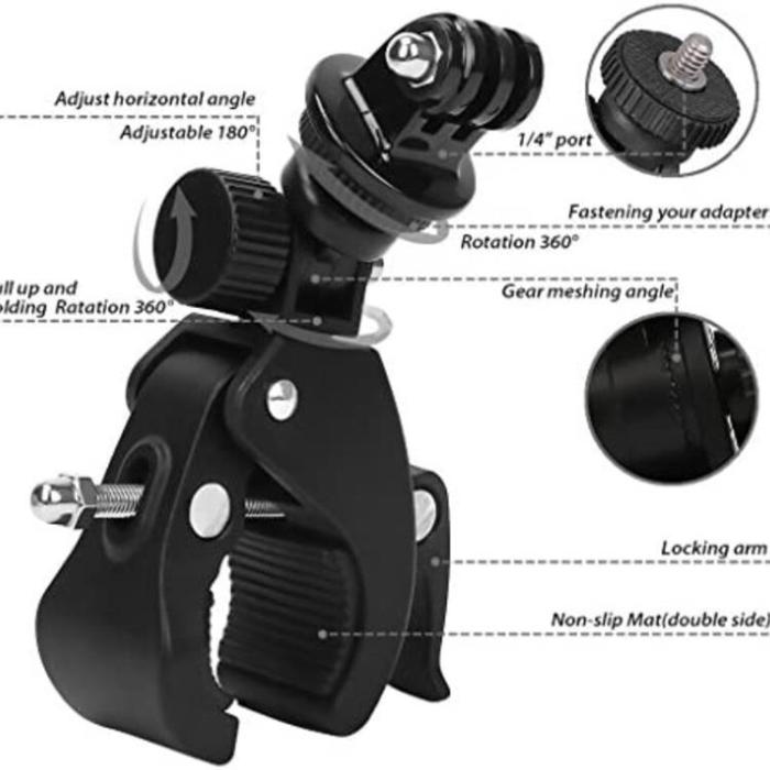 OEM - Bicykel Flashlight Hållare 360 Degree