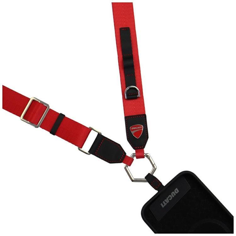 Ducati Universal Mobilrem Lanyard - Röd