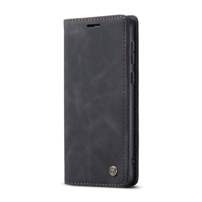 Caseme - CASEME Galaxy A56 5G Plånboksfodral 013 Series Läder - Svart