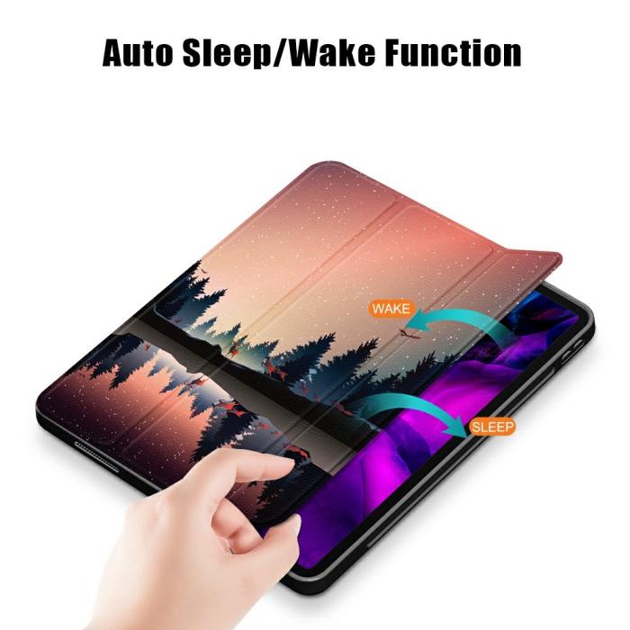 UTGATT1 - iPad Pro 11 (2018/2020/2021)/Air 4 10.9 (2020) Fodral - Forest
