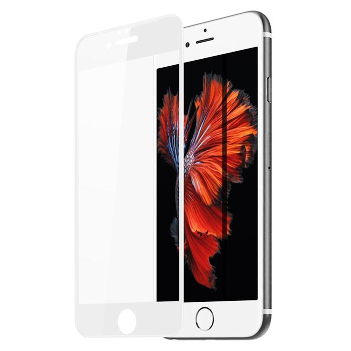 OEM - [2-PACK] Härdat Glas Skärmskydd iPhone 8 Plus / iPhone 7 Plus - Vit