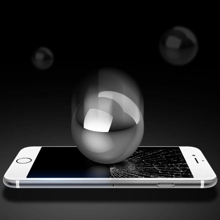 OEM - [2-PACK] Härdat Glas Skärmskydd iPhone 8 Plus / iPhone 7 Plus - Vit