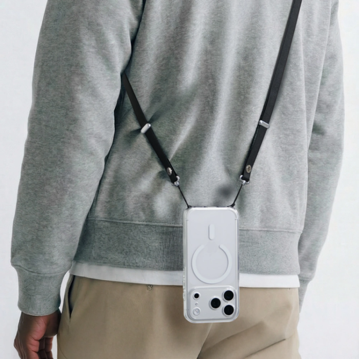 Spigen - Spigen Mobilrem Lanyard Crossbody DA30L - Svart