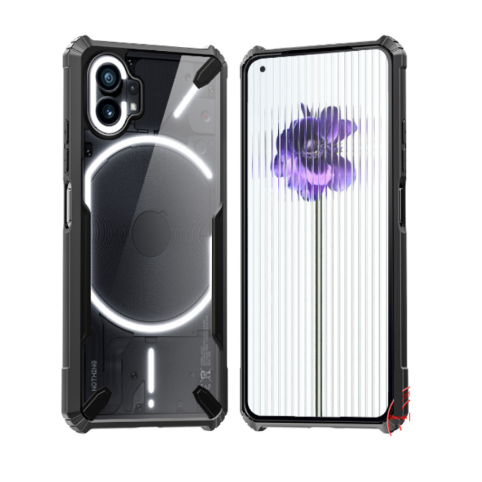Rzants - Rzants Nothing Phone 1 Skal Anti-Fall - Svart