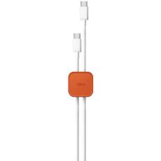 UNIQ - UNIQ Pod Sj&auml;lvh&auml;ftande Kabelorganisat&ouml;r 8-pack &ndash; Sienna Orange