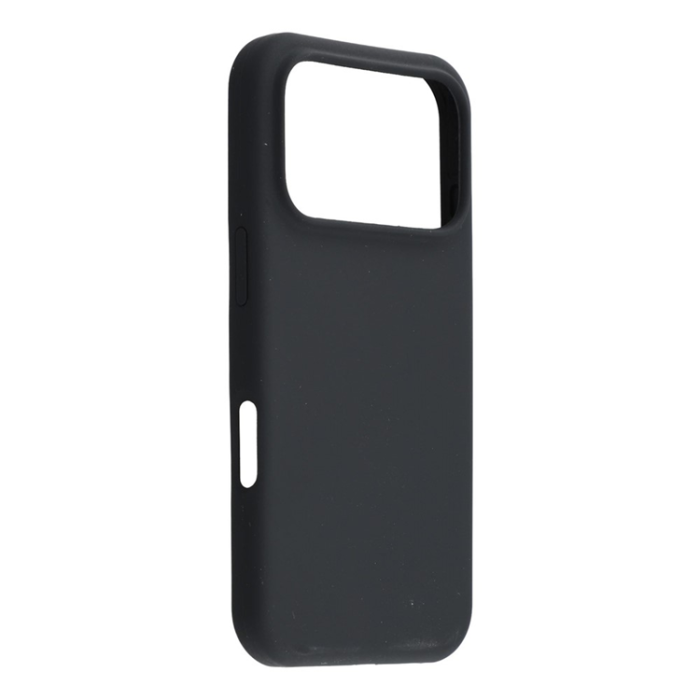A-One Brand - iPhone 17 Pro Max Mobilskal Solid Silikon Shockproof - Svart