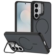 OEM - Mobilskal f&ouml;r Samsung Galaxy S26 Magnetiskt PC + TPU med Kickstand - Svart