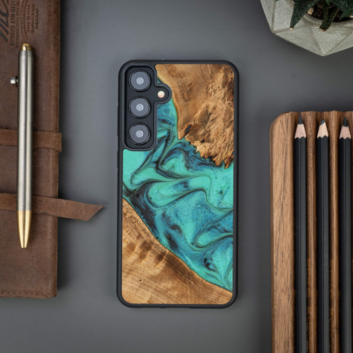 Bewood - Bewood Galaxy S24 Plus Mobilskal Unique Turquoise
