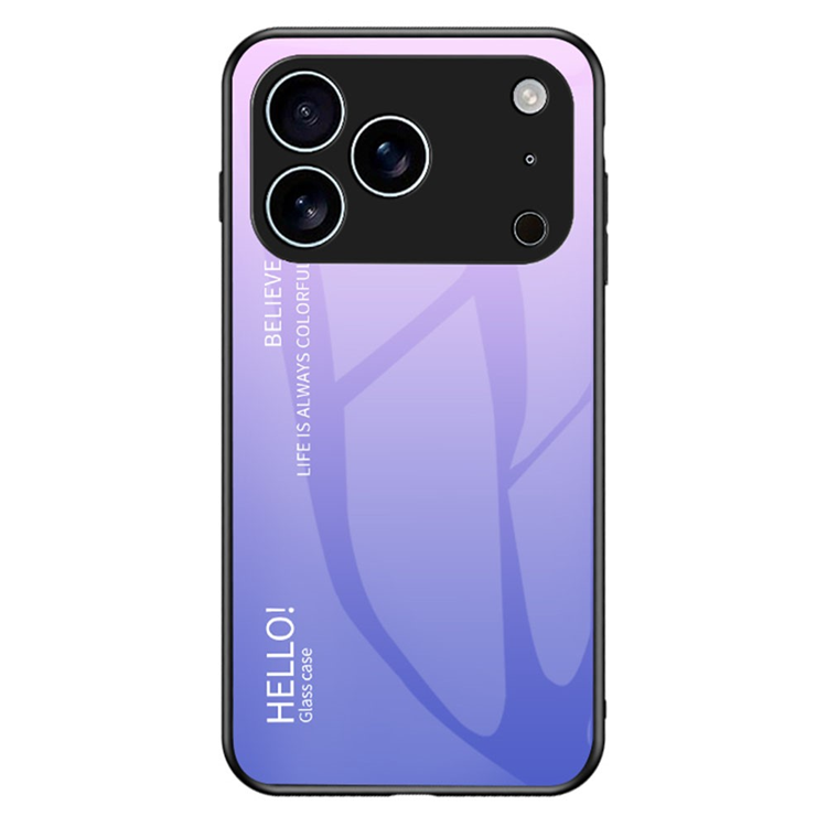 iPhone 17 Pro Mobilskal Anti-Scratch - Gradient Rosa/Lila | 2353 | AlltMobil