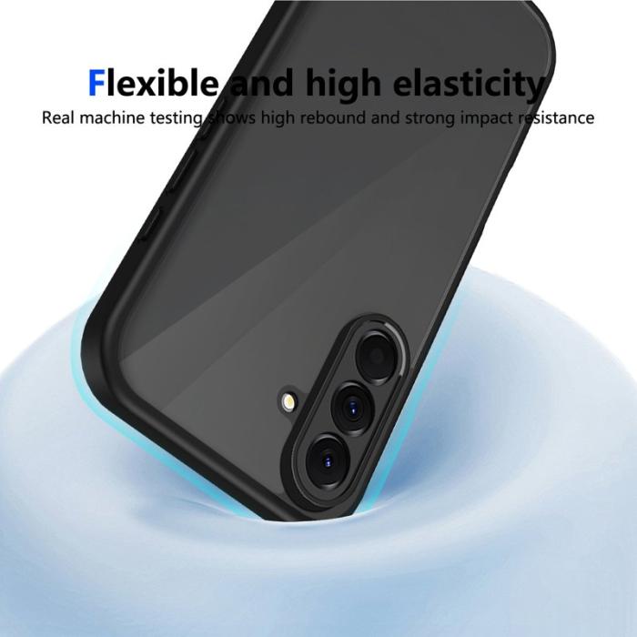 OEM - Mobilskal för Samsung Galaxy S26 Plus Matt Plast Anti-Drop - Transparent Svart