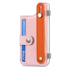 A-One Brand - Korthållare Kickstand PU-läder - Rosa
