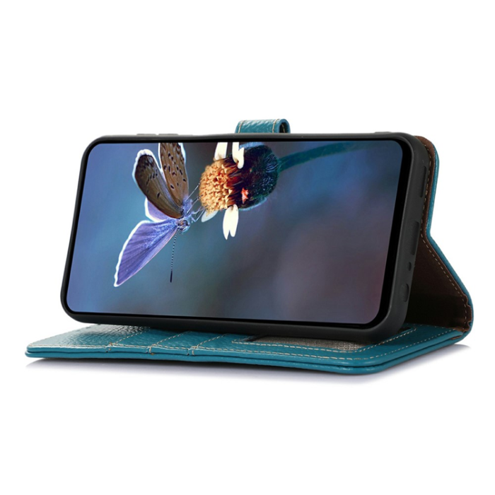 A-One Brand - OnePlus 15 5G Plånboksfodral Äkta Läder RFID Blocking