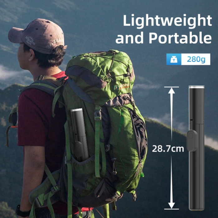 Tech-Protect - Tech-Protect Bluetooth Selfie Stick Tripod - Svart