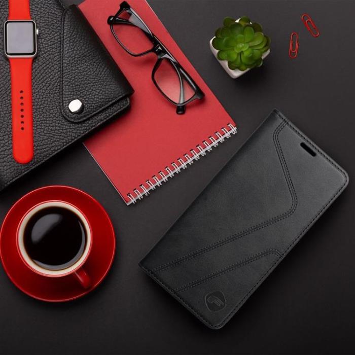 Forcell - Forcell Xiaomi Redmi 12c Plånboksfodral RFID Blocker - Svart