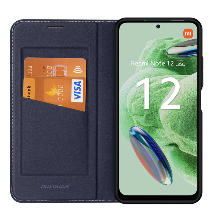 UTGATT - Dux Ducis Xiaomi Redmi Note 12/Poco X5 Plånboksfodral Skin X2