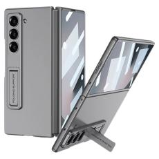 GKK - GKK Samsung Galaxy Z Fold6 Fodral Kickstand Ultra Thin - Gr&aring;