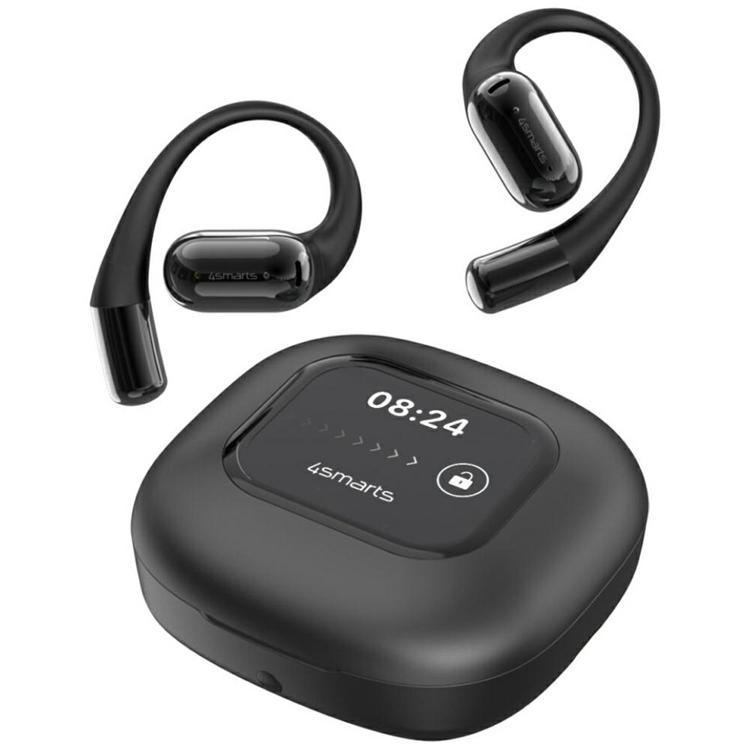 4smarts OWS In-Ear Hörlurar Bluetooth med AI Display SkyBuds - Svart | 505771 | AlltMobil