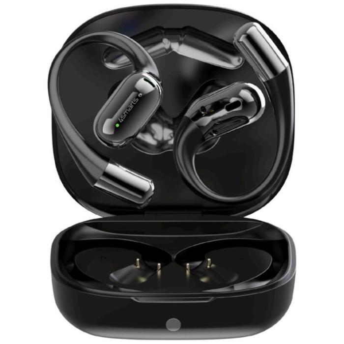 4smarts - 4smarts OWS In-Ear Hörlurar Bluetooth med AI Display SkyBuds - Svart